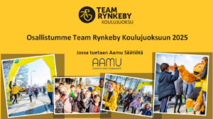 Koulujuoksubanneri